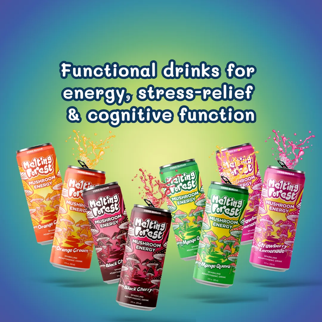 Melting Forest Energy Sparkling Water – Variety Pack