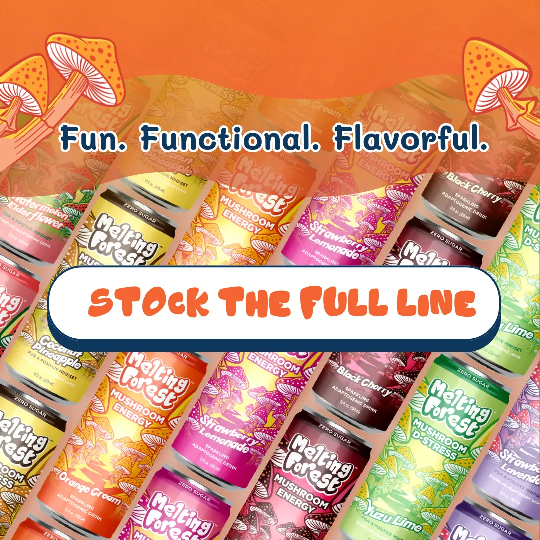 Melting Forest Energy Sparkling Water – Orange Cream