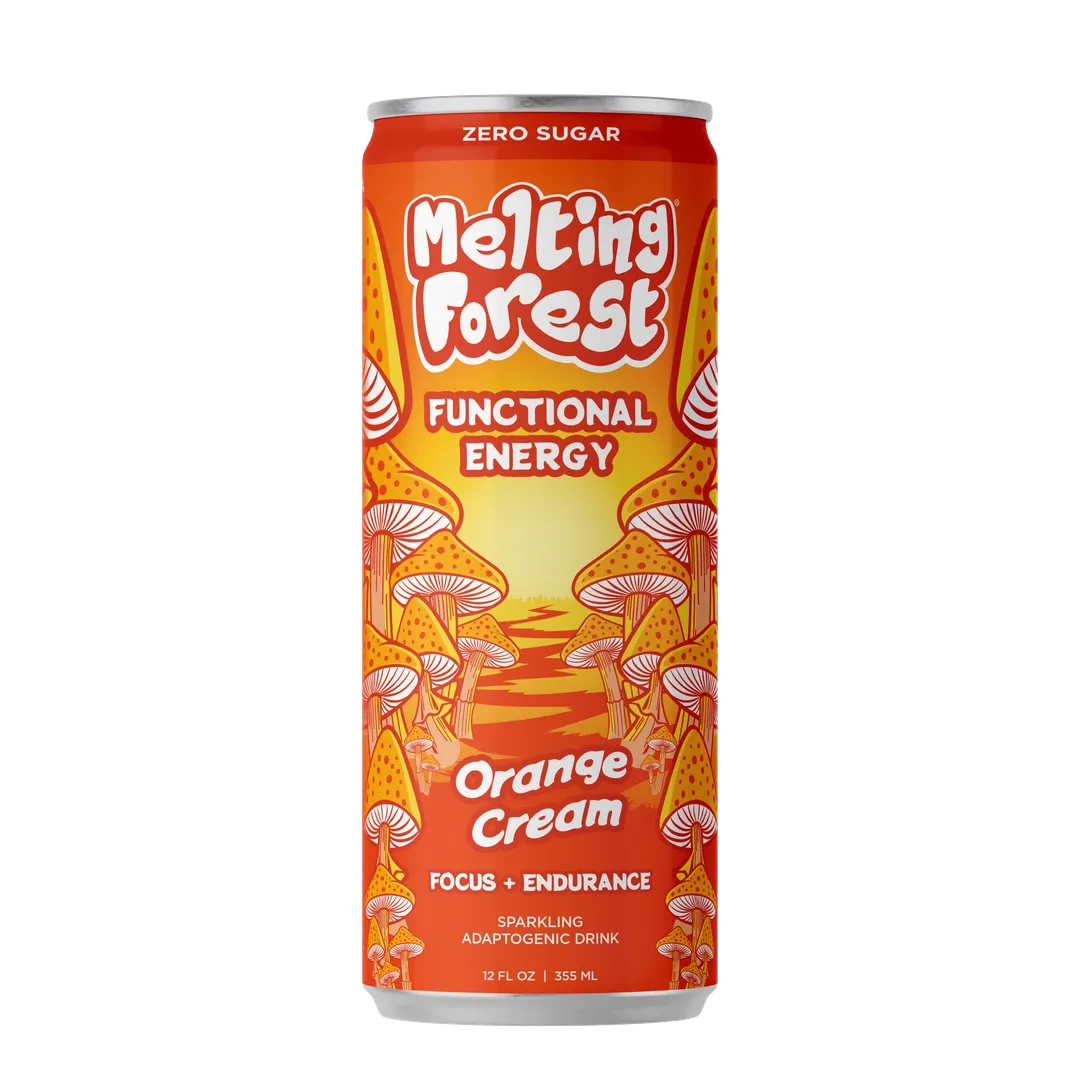 Melting Forest Energy Sparkling Water – Orange Cream