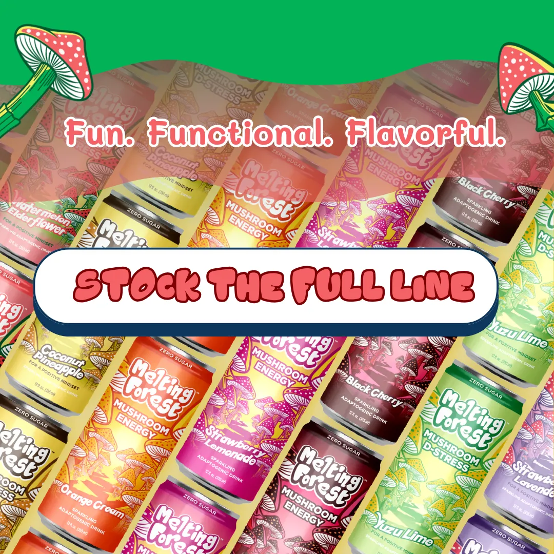 Melting Forest Energy Sparkling Water – Mango Guava