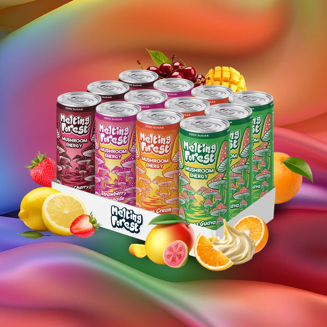 Melting Forest Energy Sparkling Water – Variety Pack