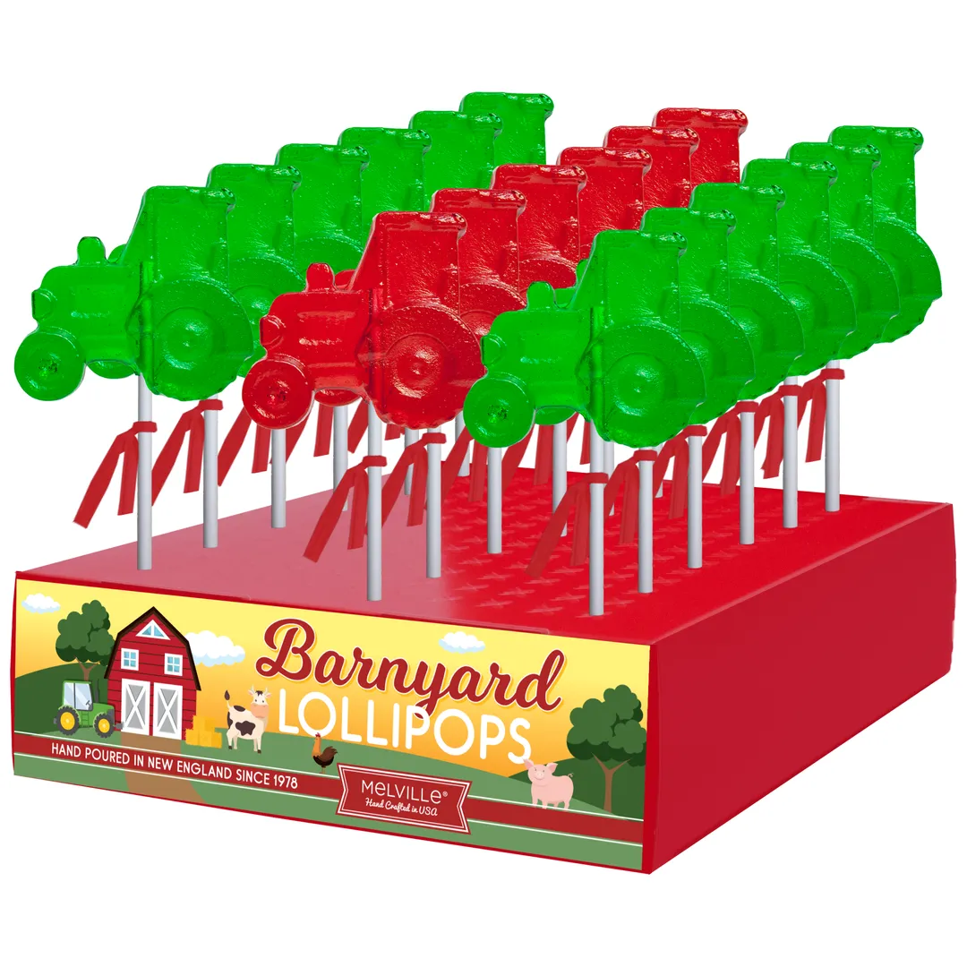Barnyard Tractor Lollipops variant