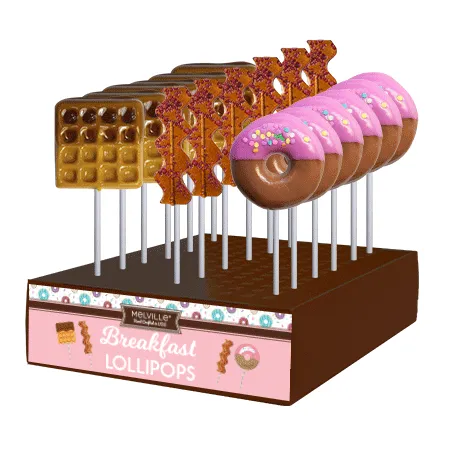 Breakfast Lollipops - Assorted 4ct Gift Box variant