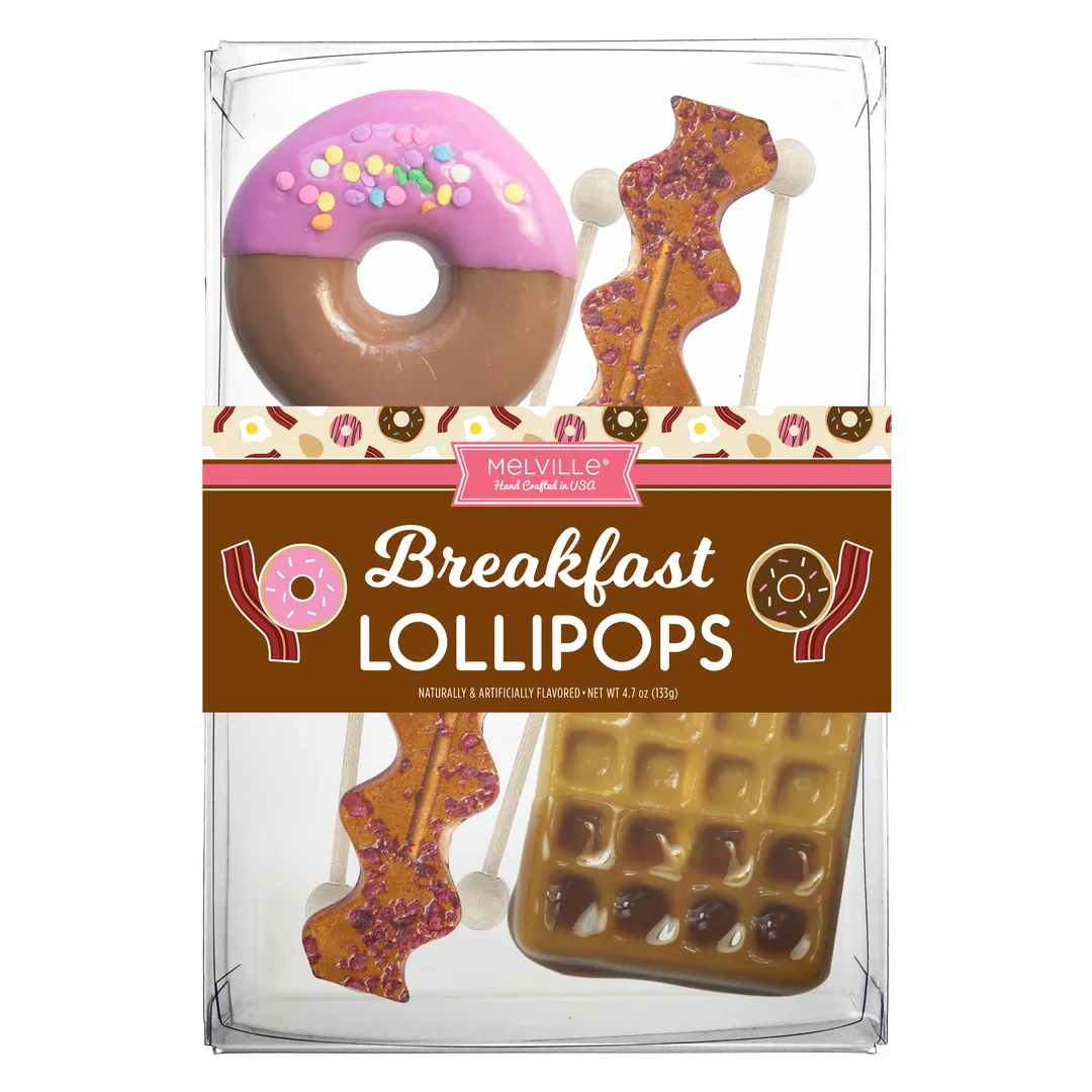 Breakfast Lollipops - Assorted 4ct Gift Box variant