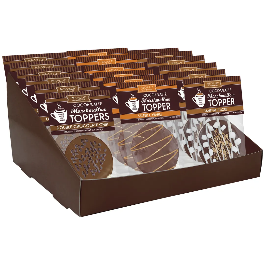 Chocolatey-Coated Marshmallow Toppers - Assorted Favorites variant