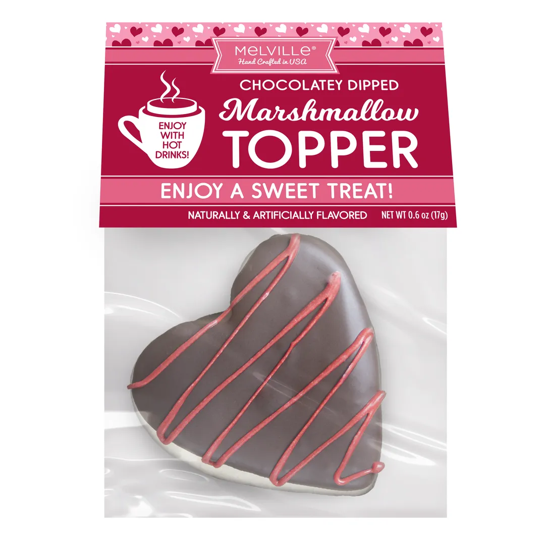 Chocolatey Heart Marshmallow Toppers variant