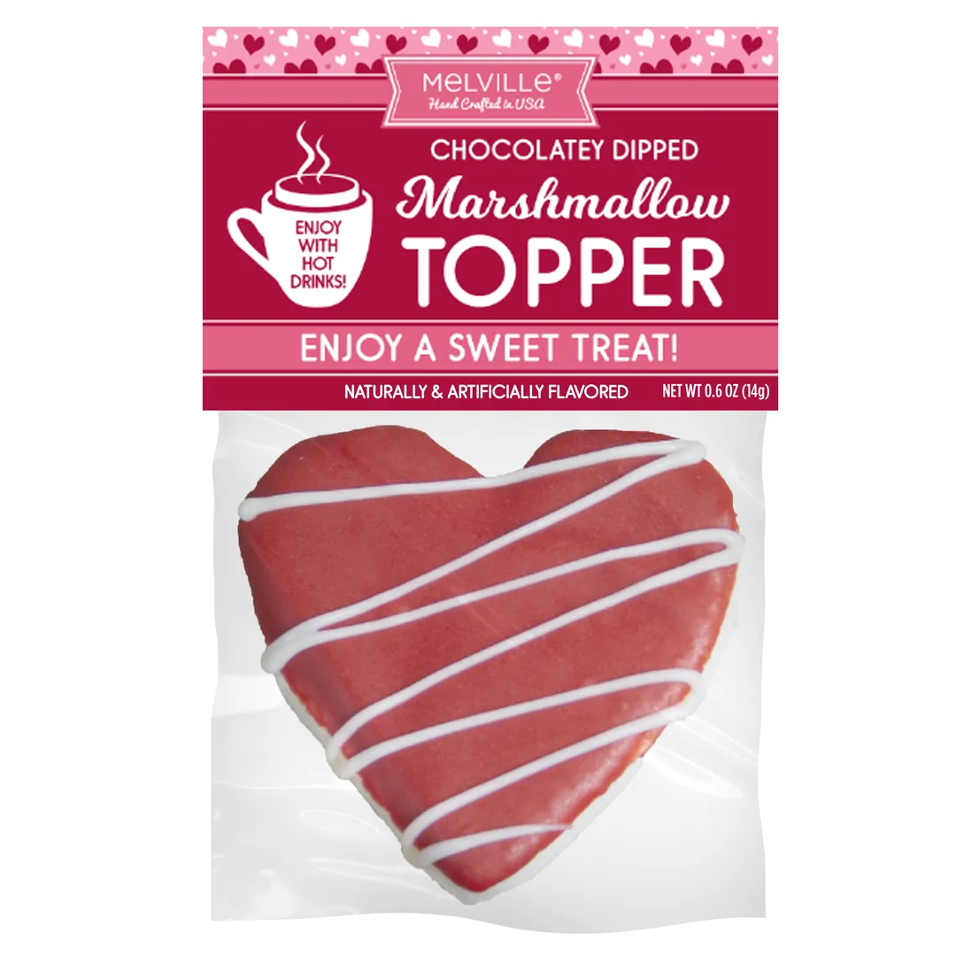 Chocolatey Heart Marshmallow Toppers variant