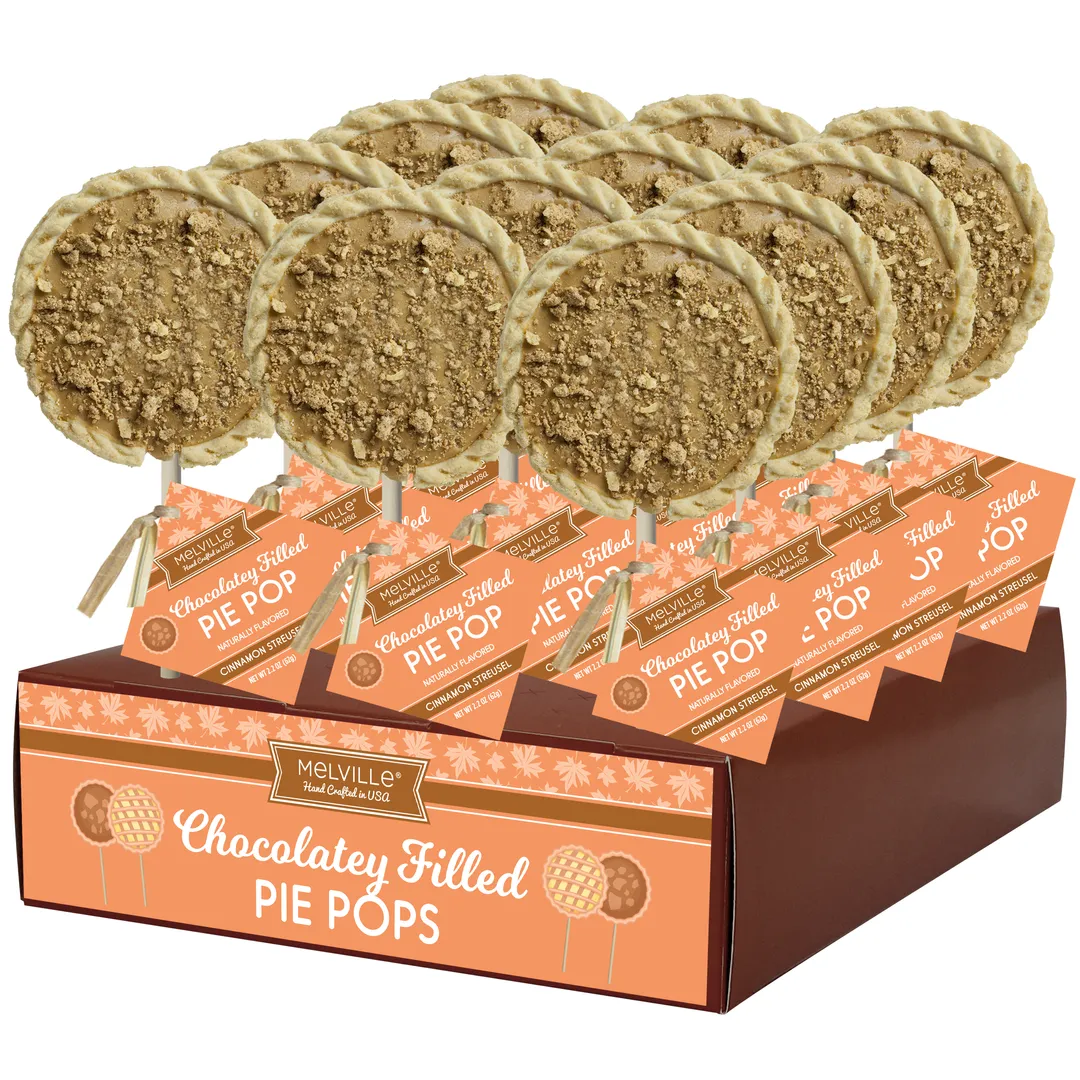 Cinnamon Streusel Chocolatey Pie Pops variant