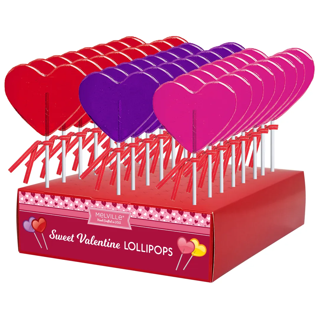 Classic Heart Lollipops - Assorted variant