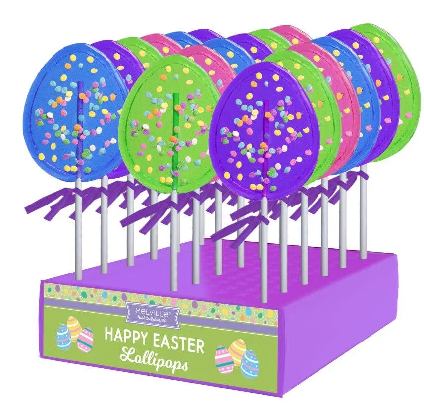 Confetti Egg Lollipops - Assorted variant