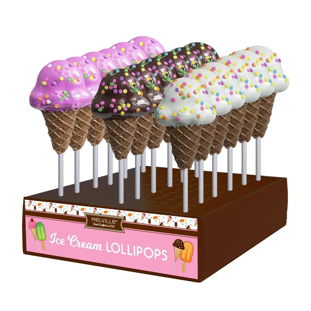 Confetti Ice Cream Lollipops - Assorted variant