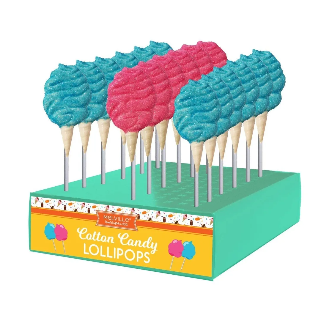 Cotton Candy Lollipops - Pink & Blue variant