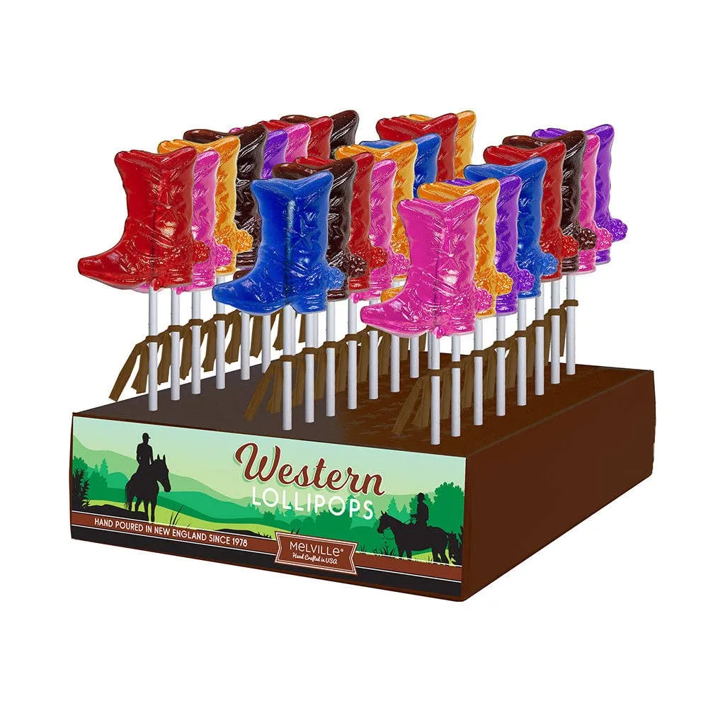 Cowboy Boot Lollipops - Assorted variant