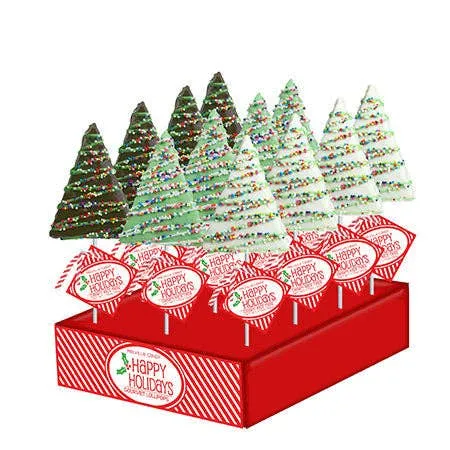 Drizzle Nonpareil Tree Rice Treat Pops - Assorted variant