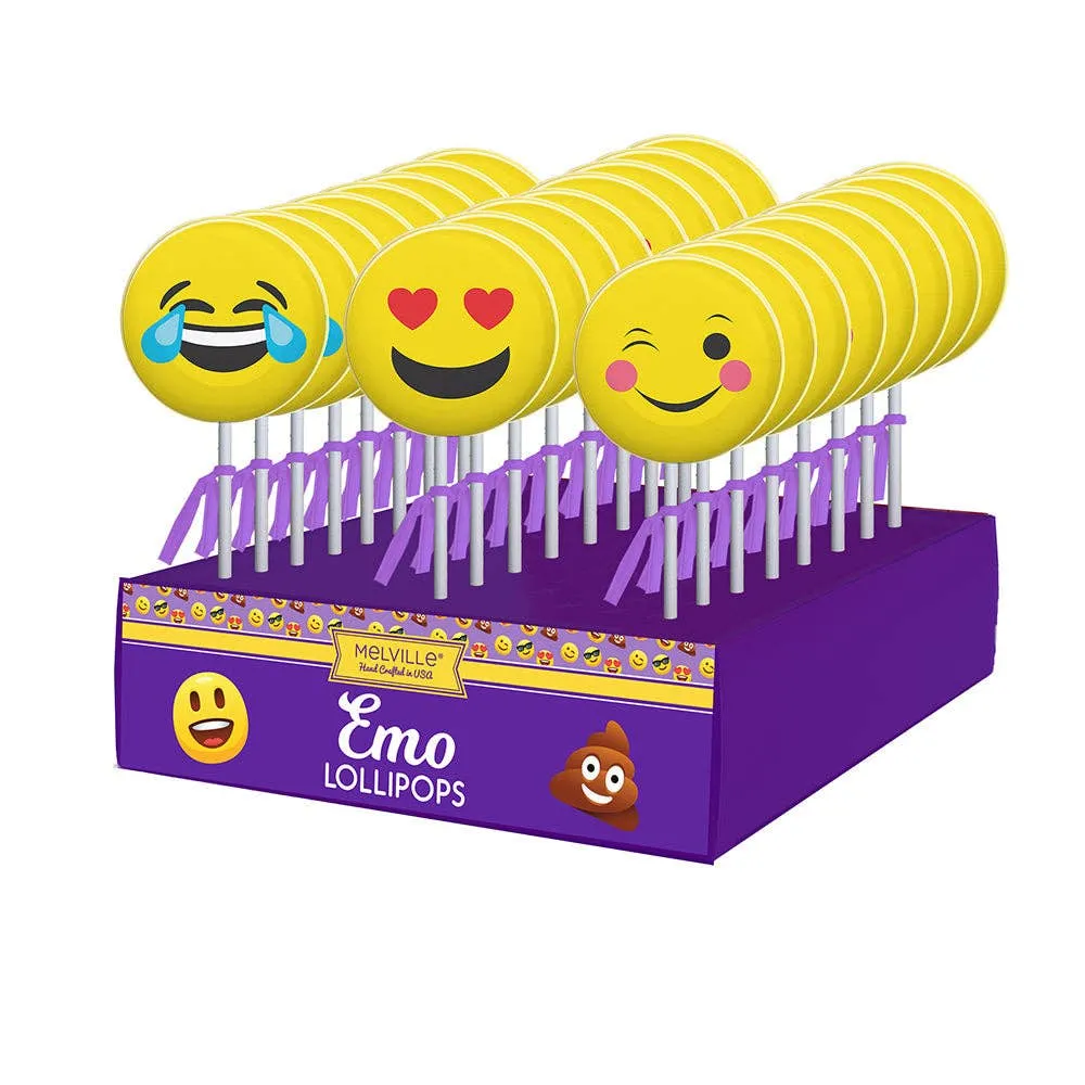 Emoji Lollipops - Assorted variant