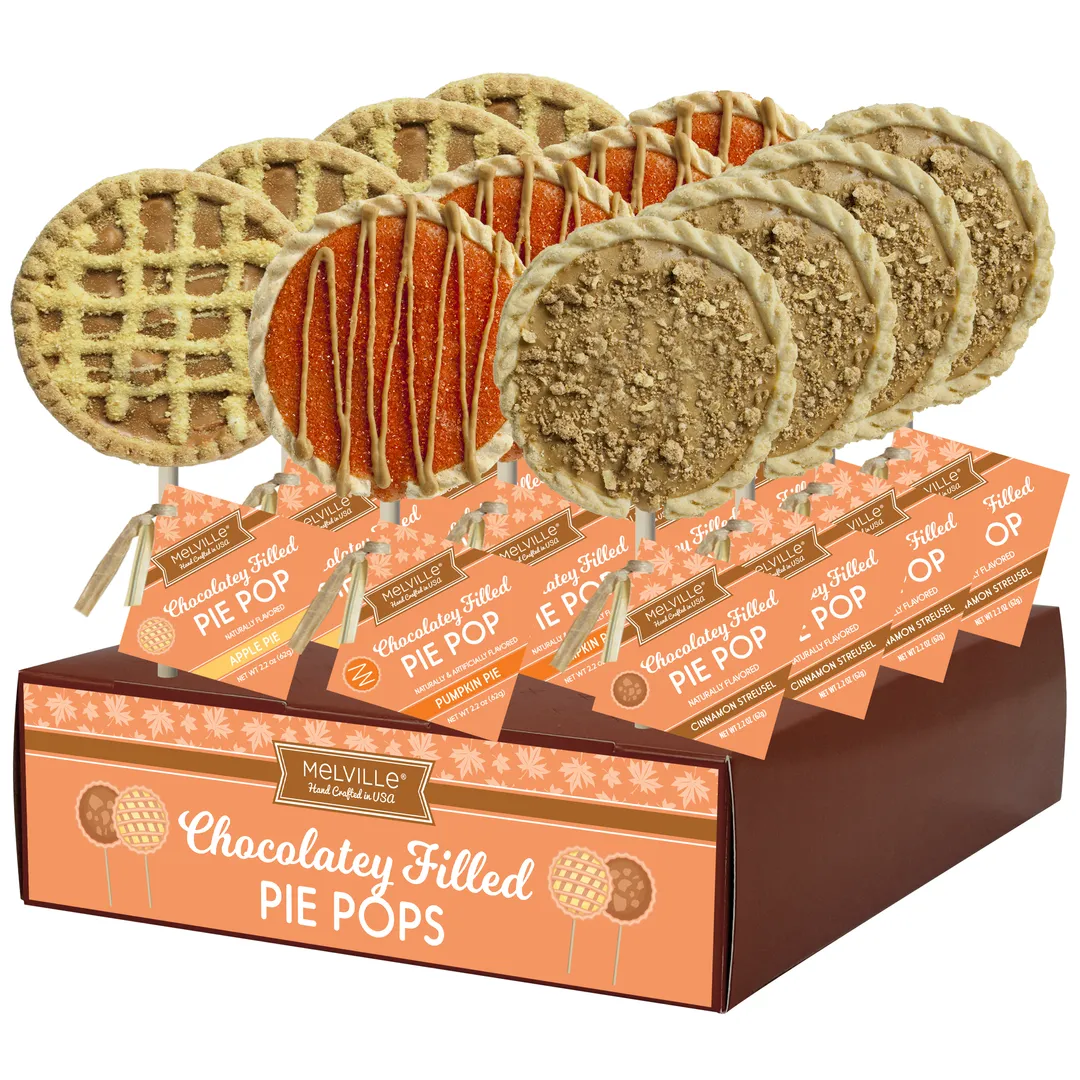 Fall Flavored Pie Pops - Apple, Pumpkin Spice, Cinnamon Streusel variant