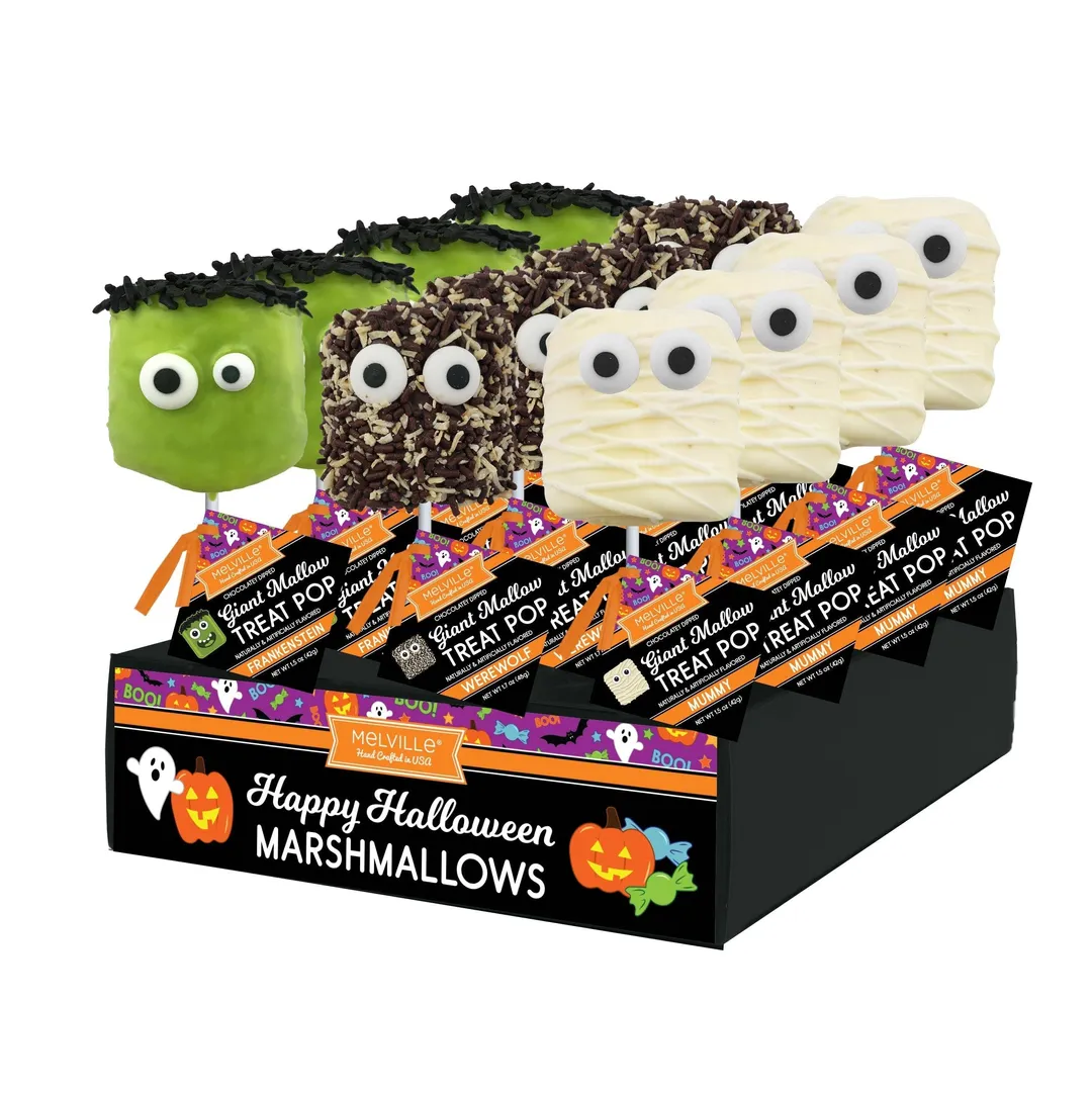 Giant Marshmallow Pops - Assorted Halloween Creatures variant