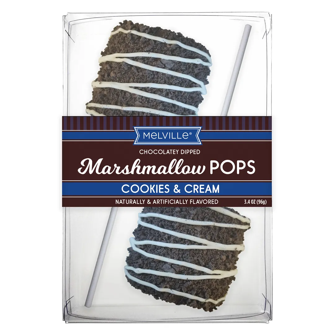 Giant Marshmallow Pops - Cookies & Cream variant
