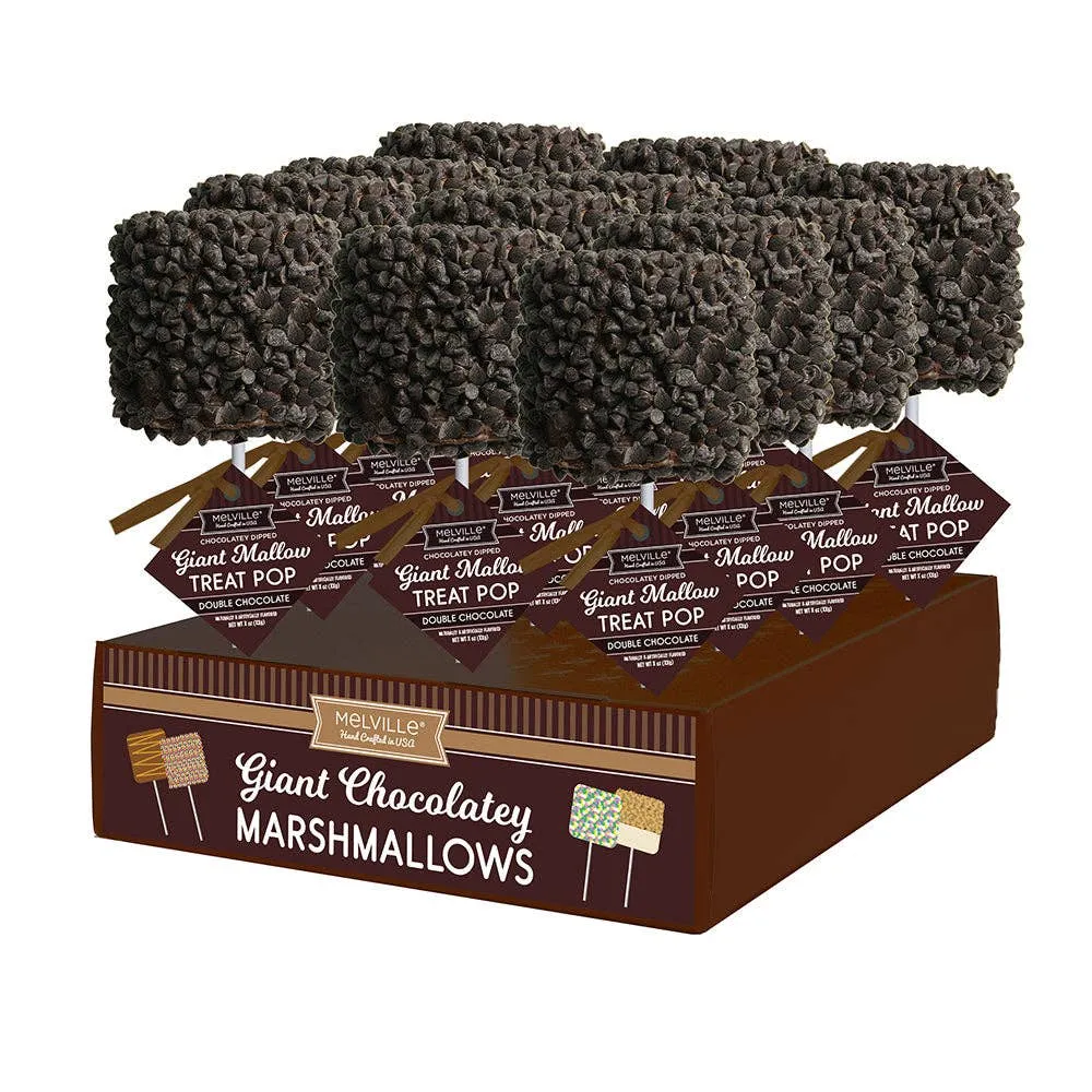 Giant Marshmallow Pops - Double Chocolate variant
