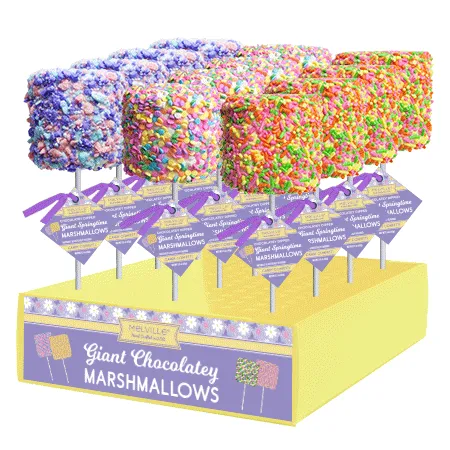 Giant Marshmallow Pops - Spring Assorted variant