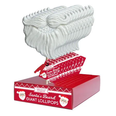 Giant Santa Beard Mask Lollipops variant