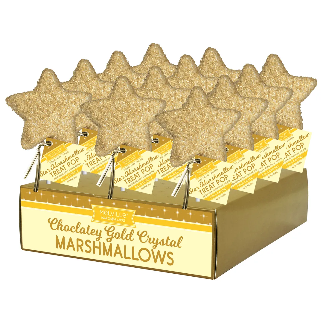 Gold Crystal Star Marshmallow Pops variant