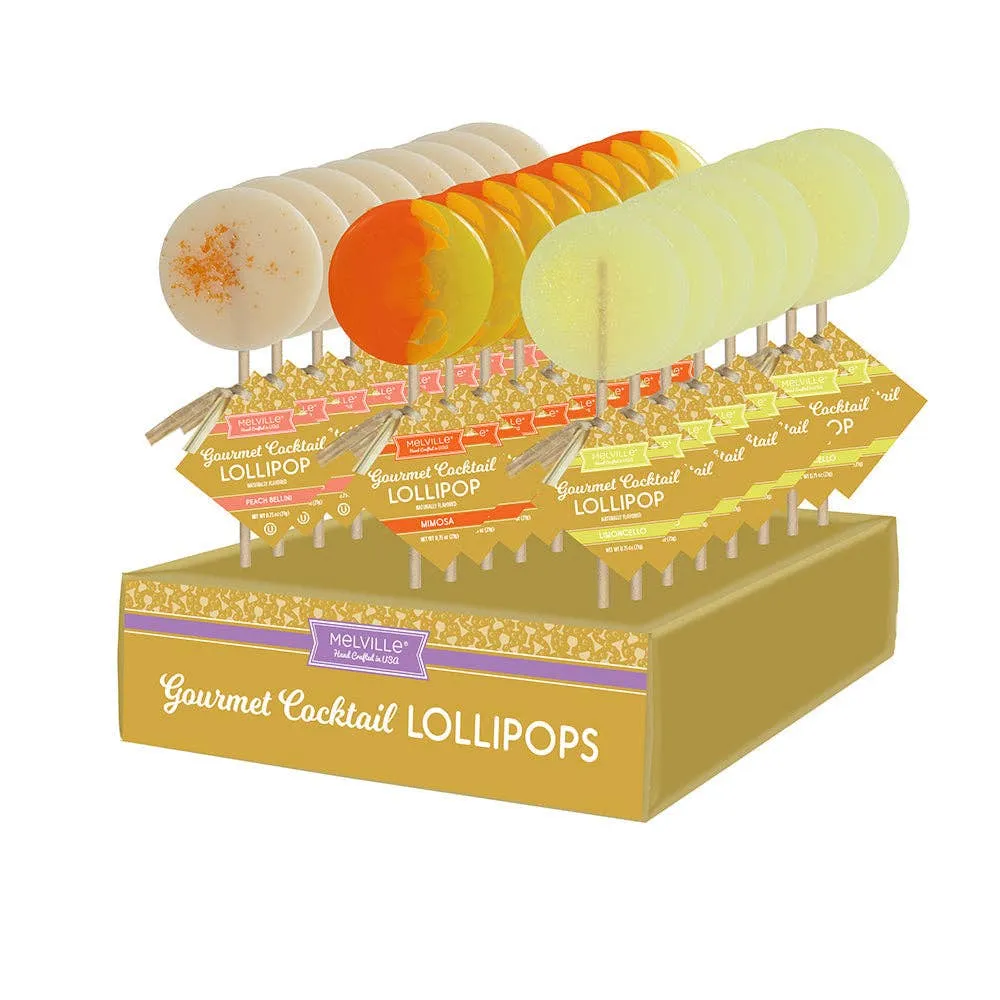 Gourmet Cocktail Lollipops - Assorted variant