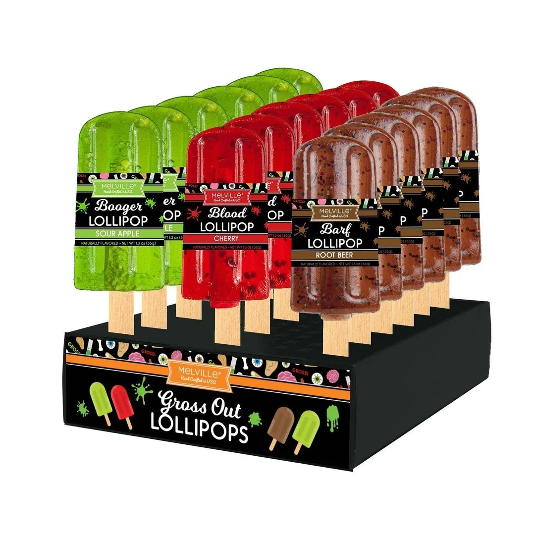 Gross Out Halloween Lollipops - Assorted variant