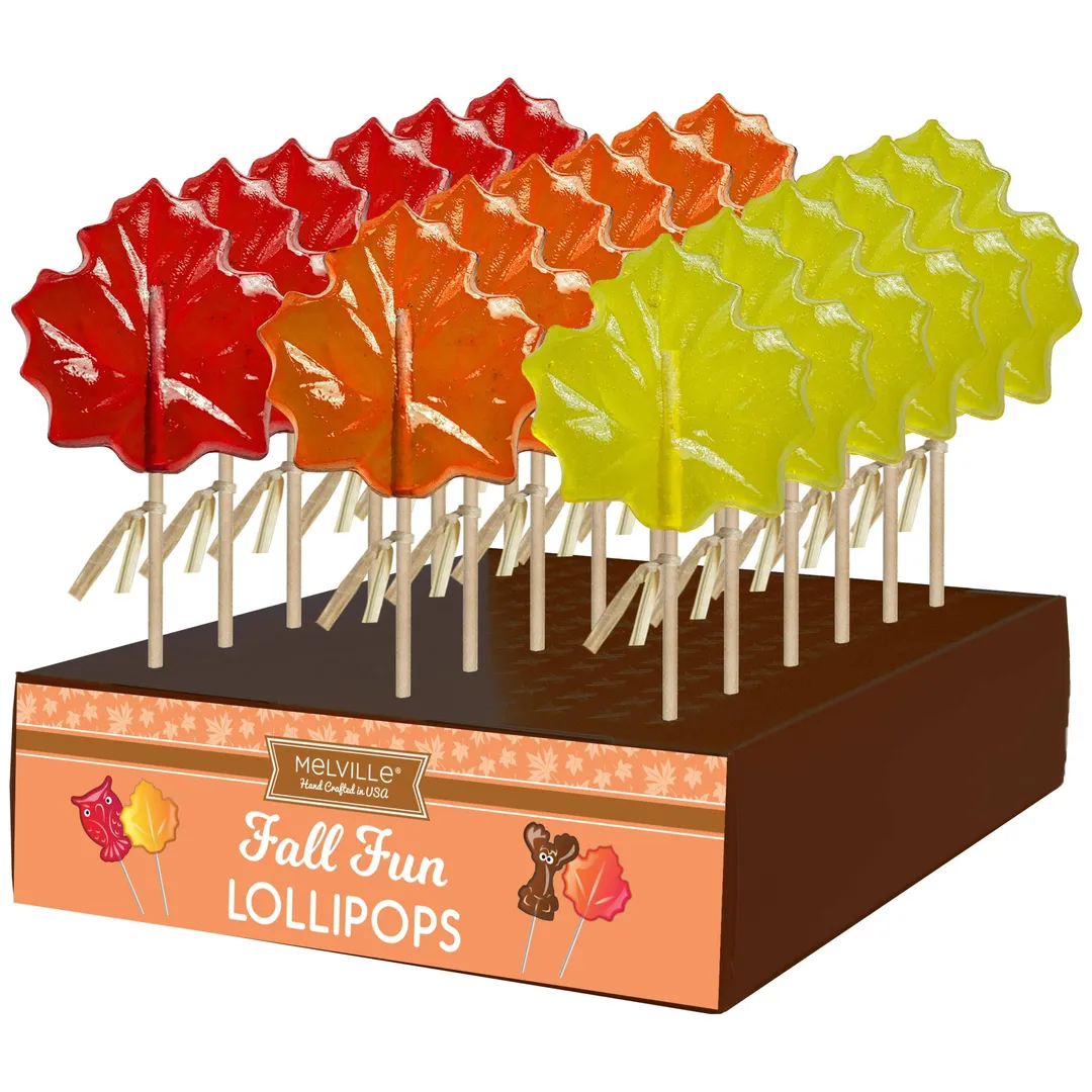 Peach Lollipops