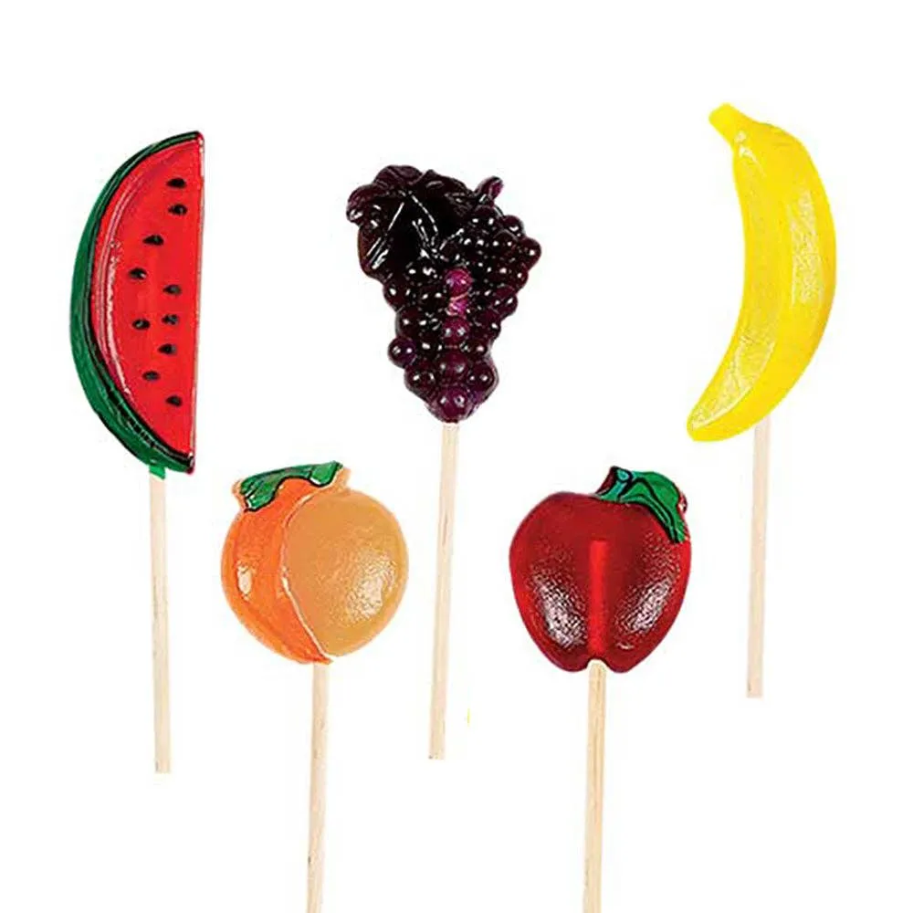 Peach Lollipops