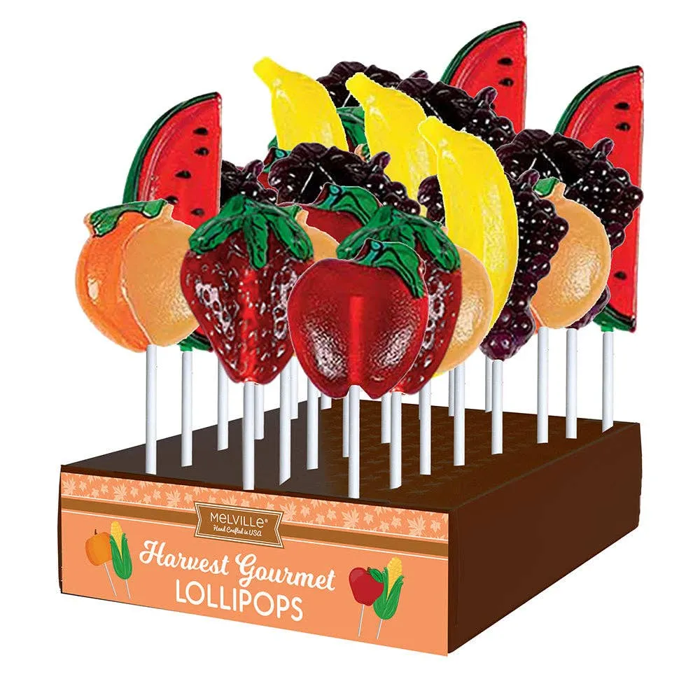 Peach Lollipops