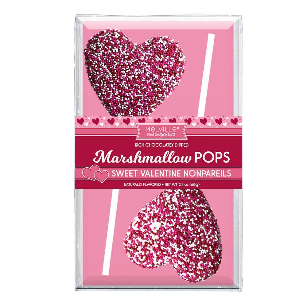Heart Nonpareils Marshmallow Pops variant