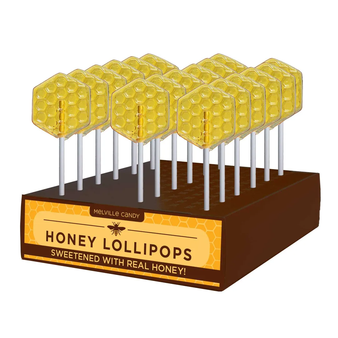 Honeycomb Honey Lollipops variant
