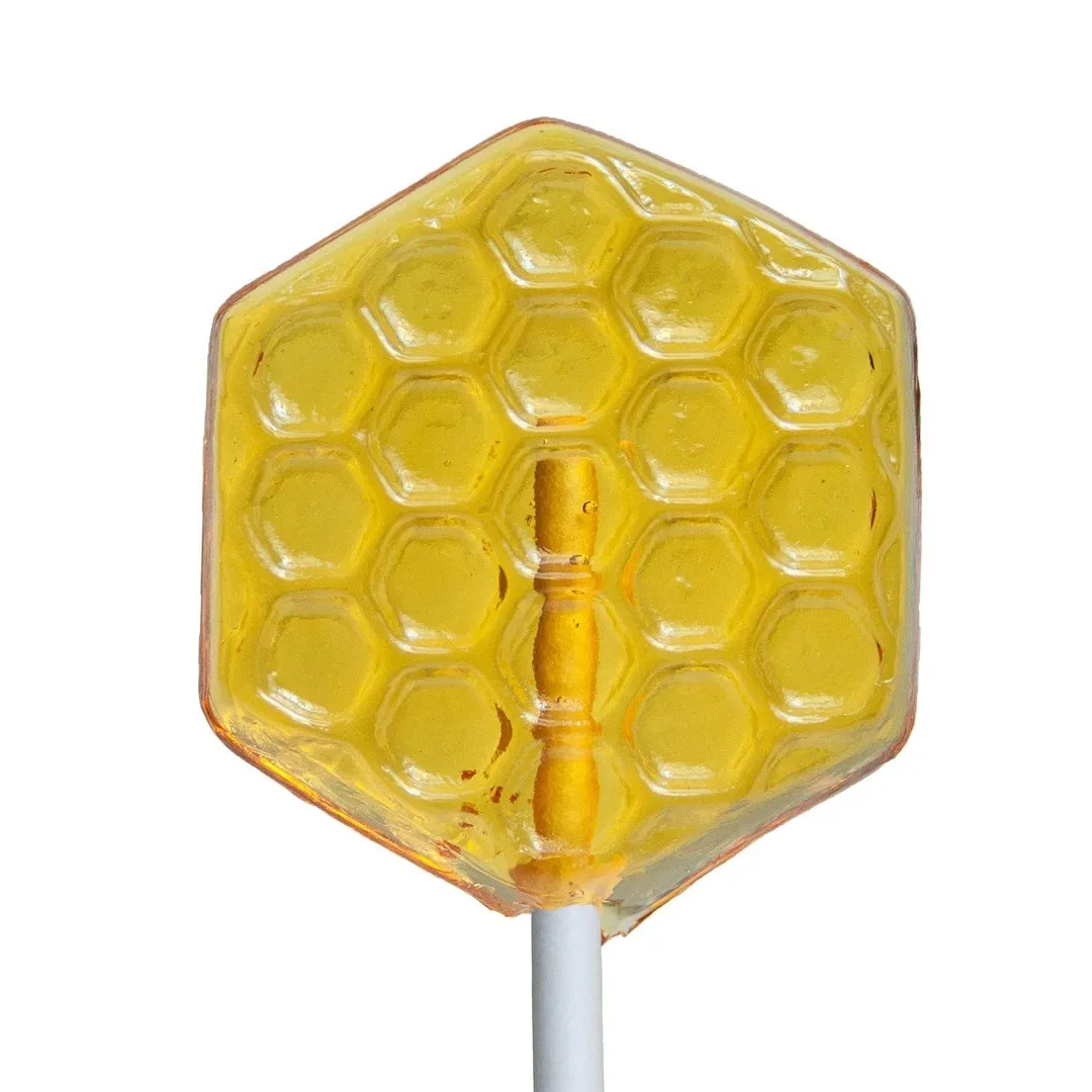 Honeycomb Honey Lollipops variant