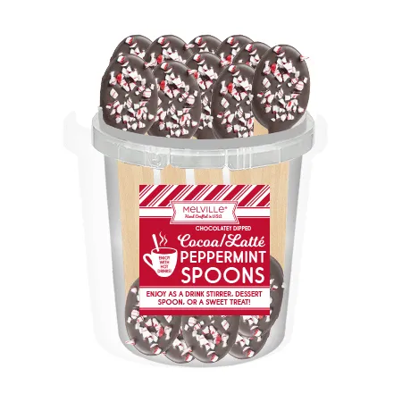 Hot Cocoa Spoons - 6ct Gusset Bag