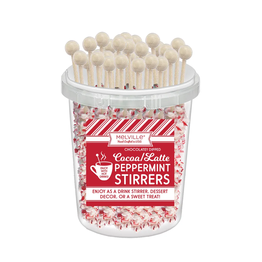 Hot Cocoa Stirrers - 30ct Bulk/Bucket