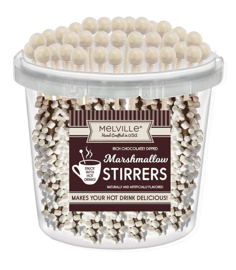 Hot Cocoa Stirrers - 8ct Cylinder variant