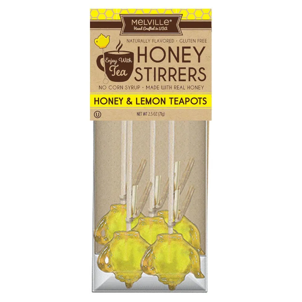 Lemon Teapot Honey Lollipops variant