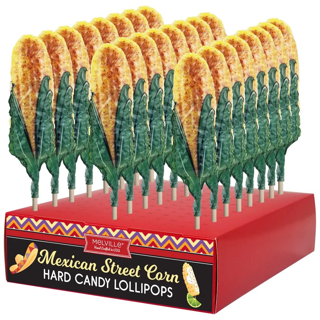Mexican Spicy Street Corn Lollipops variant