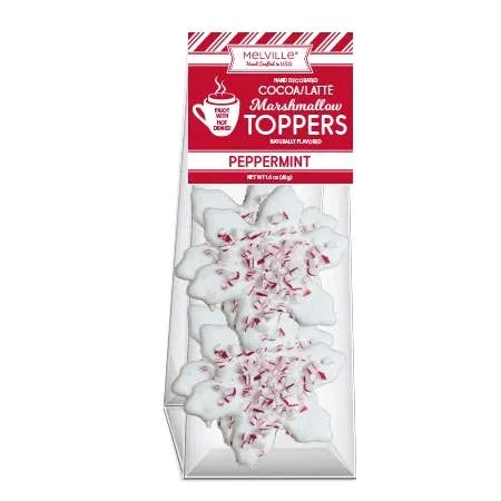 Peppermint Snowflake Marshmallow Toppers variant