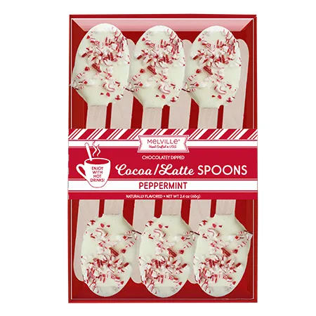 Peppermint White Chocolatey-Dipped Spoons variant