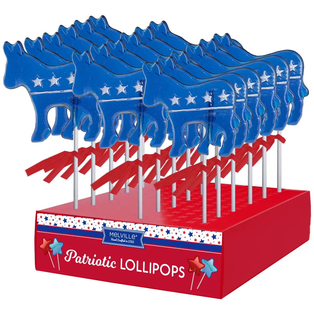 Political Donkey Lollipops variant