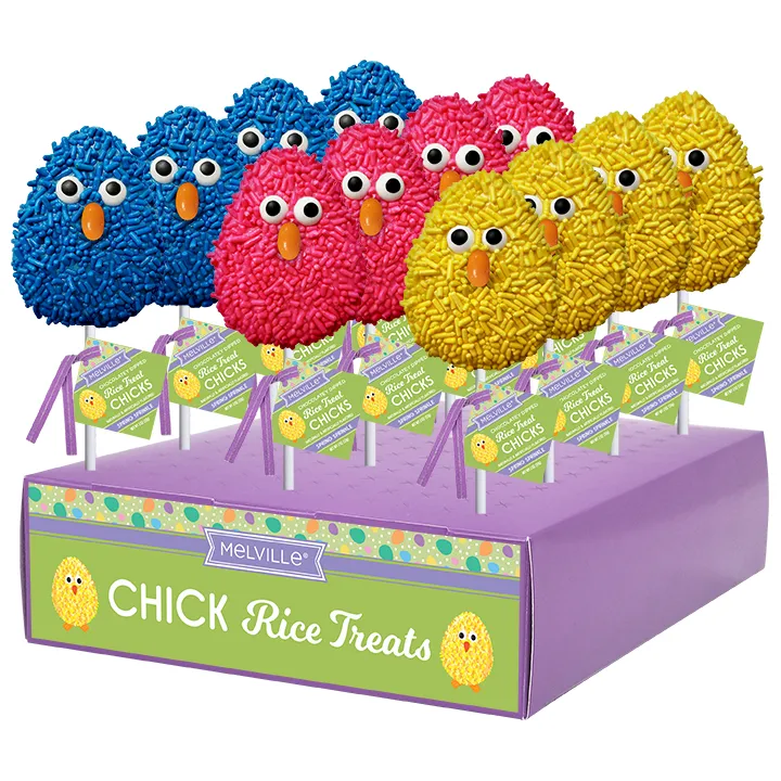 Rice Treat Chick Pops - Assorted variant