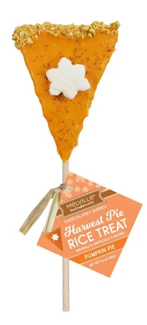 Rice Treat Pie Pops, Pumpkin & Chocolatey Cream variant