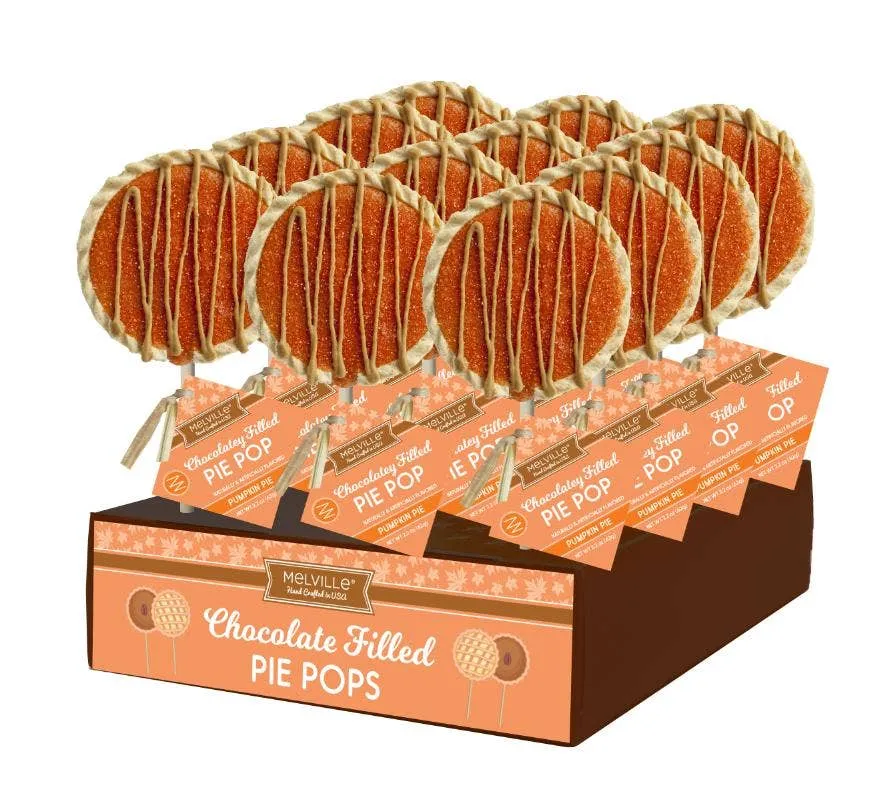 Salted Caramel Pumpkin Pie Pops variant