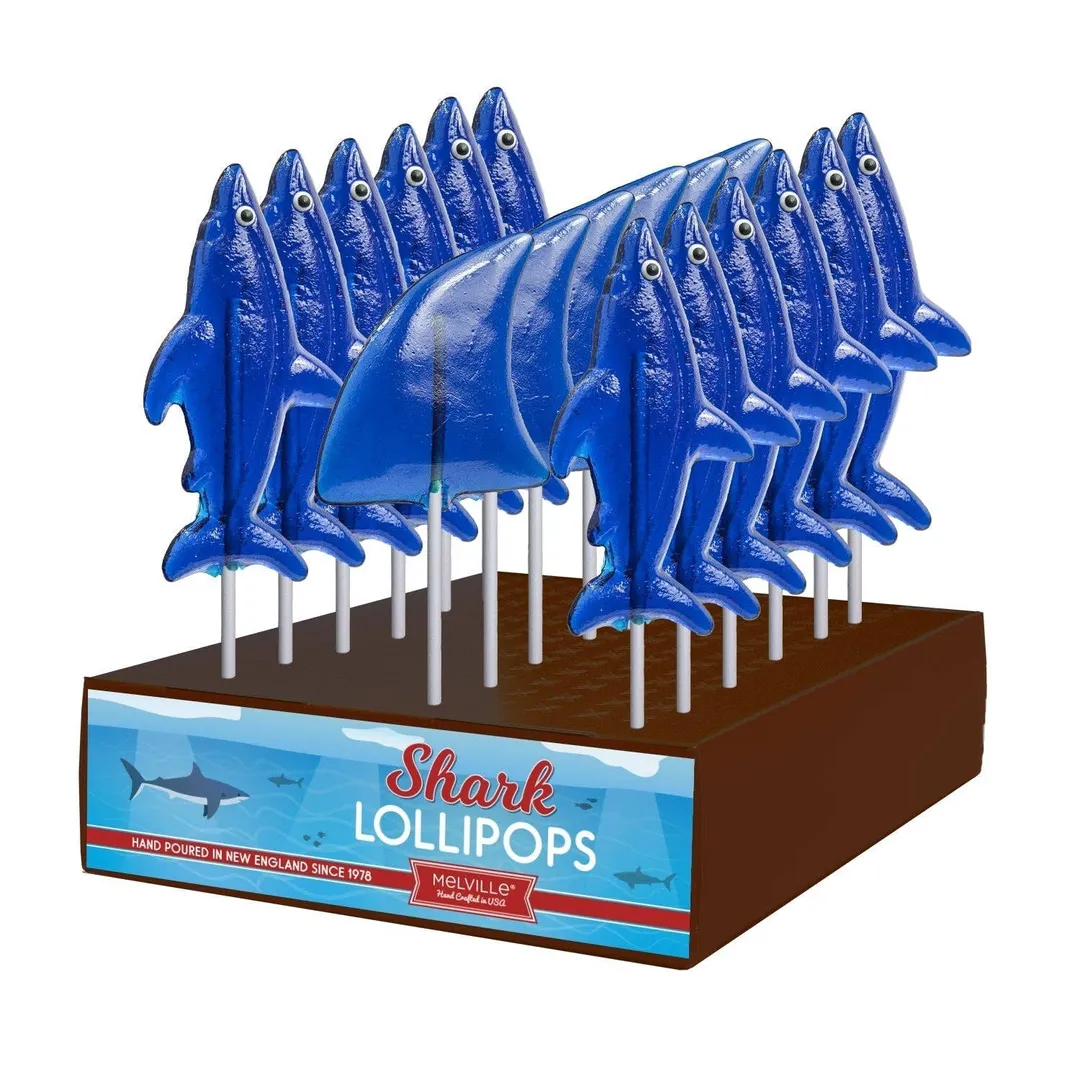 Shark & Fin Lollipops - Assorted variant