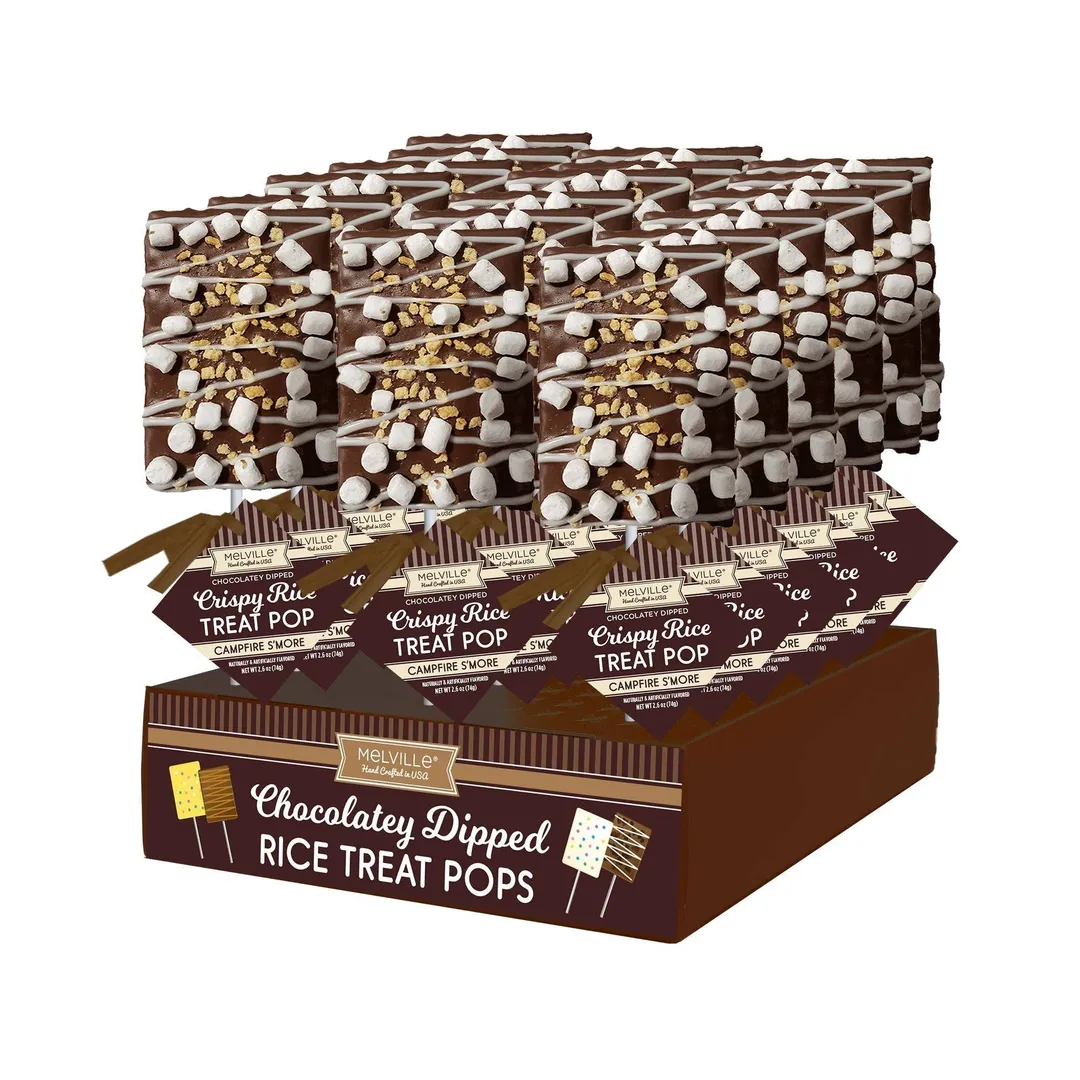 S'more Rice Treat Pops variant
