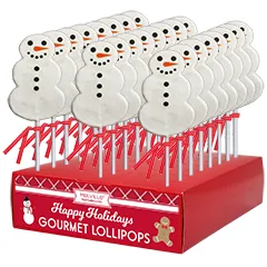 Snowman Lollipops variant