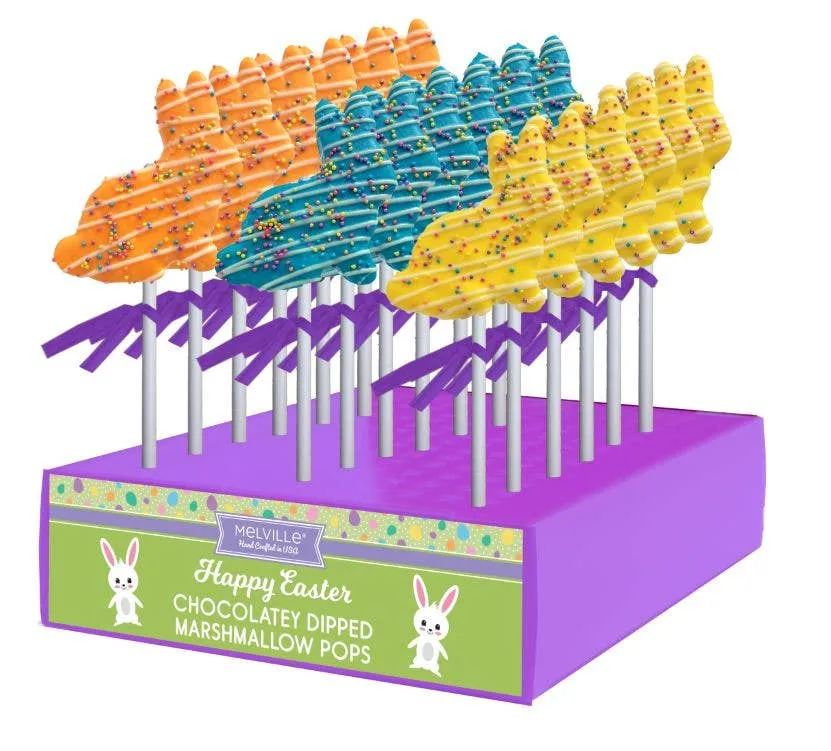 Spring Bunny Marshmallow Pops - Assorted variant