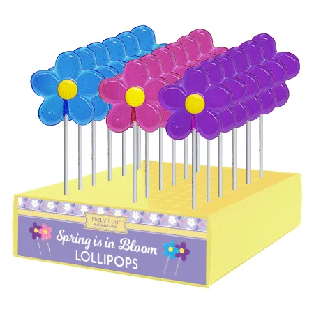 Spring Daisy Lollipops - Assorted variant